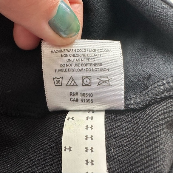 Under Armour Cold Gear Full Zip Drop Tail Jacket Size Large - Picture 10 of 12